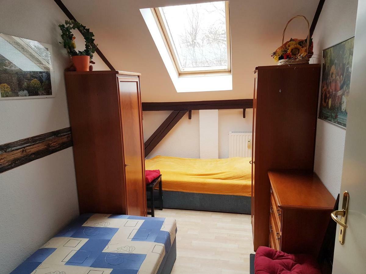Ferienwohnung Hoffmann Grossdeuben DG Bohlen  Exterior foto